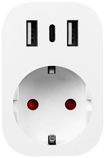 Blow Išmanusis lizdas, valdomas per WiFi TUYA USB+2xUSB-C