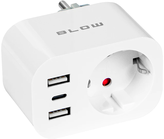 Blow Išmanusis lizdas, valdomas per WiFi TUYA USB+2xUSB-C