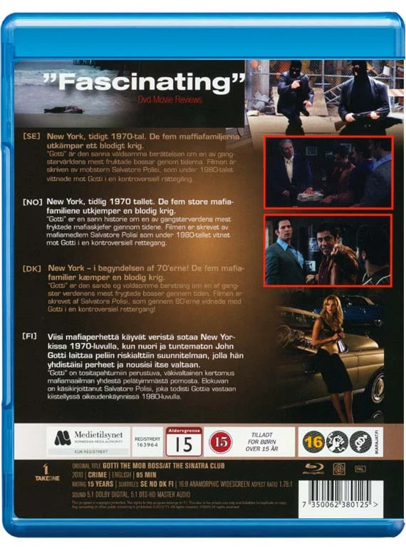 72 Gotis mafijos bosas Blu-ray