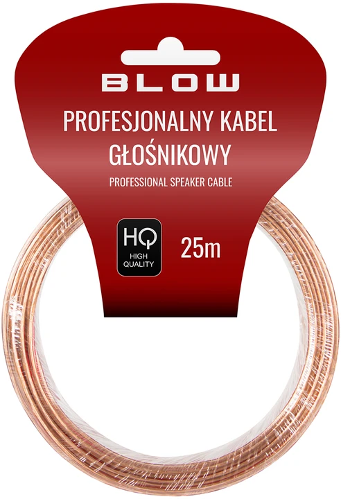 Blow garsiakalbio kabelis 25m ritėje