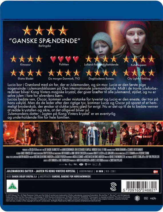 73 Kalėdų Senelio dukra 2 – Karaliaus Vinterio krištolo medžioklė (Blu-ray)