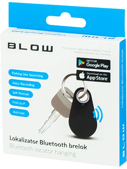 Blow Bluetooth raktų ieškiklis pakabukas - mėlynas