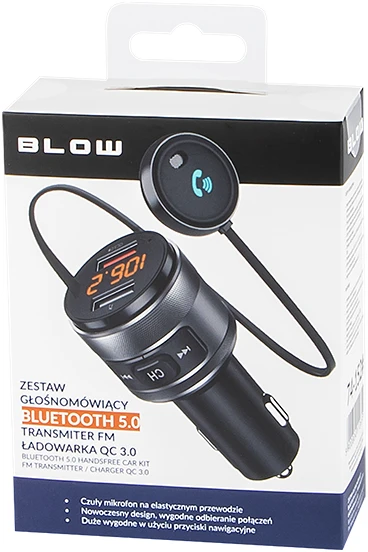 FM moduliatorius Blow BT QC3.0A/74-152