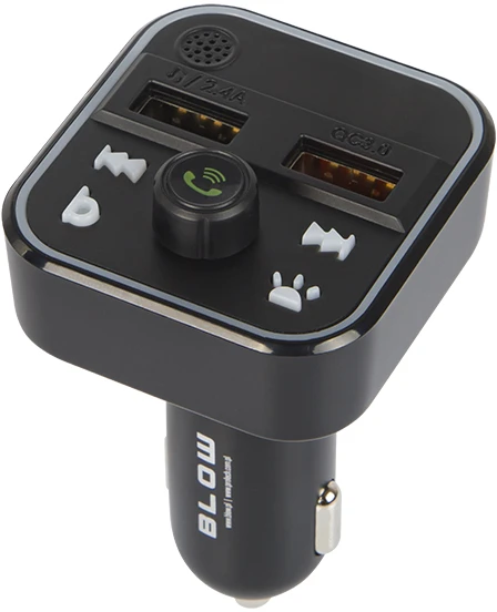 Automobilinis FM moduliatorius su Blow Bluetooth 5.0 JL QC3.0 RGB
