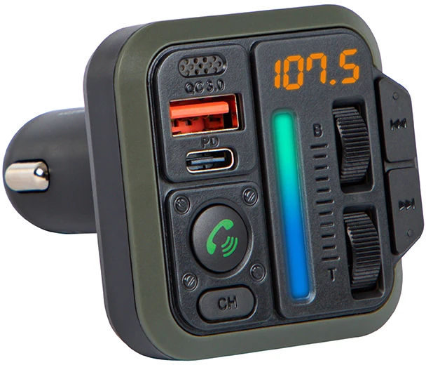 FM siųstuvas BLOW Bluetooth+QC3.0+PD20W