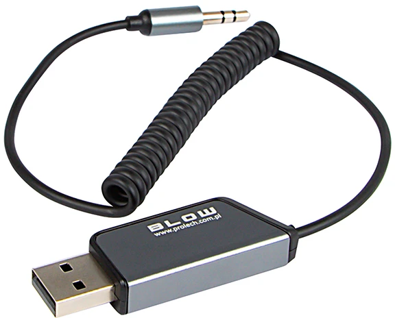 FM siųstuvas BLOW Bluetooth MINI + AUX CABLE