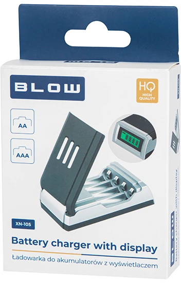 75-454# „Blow xn-105“ įkroviklis aa ir aaa