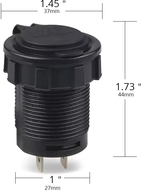 Blow USB+USB-C M18B montuojamas automobilinis įkroviklis