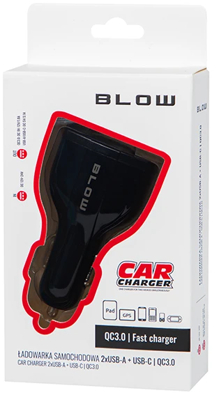 Blow G31A USBx2 automobilinis įkroviklis