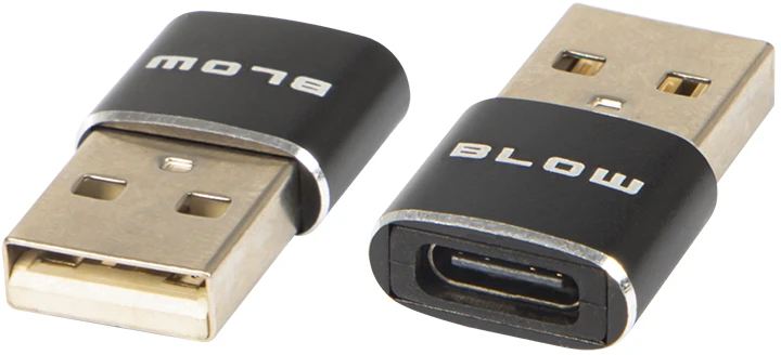 Blow USB-C adapteriai metaliniais USB kištukais
