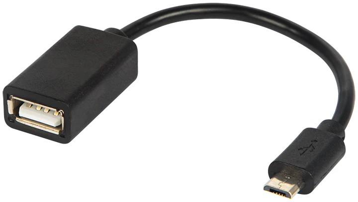 Blow Oem OTG Host microUSB - USB laidas - 12cm