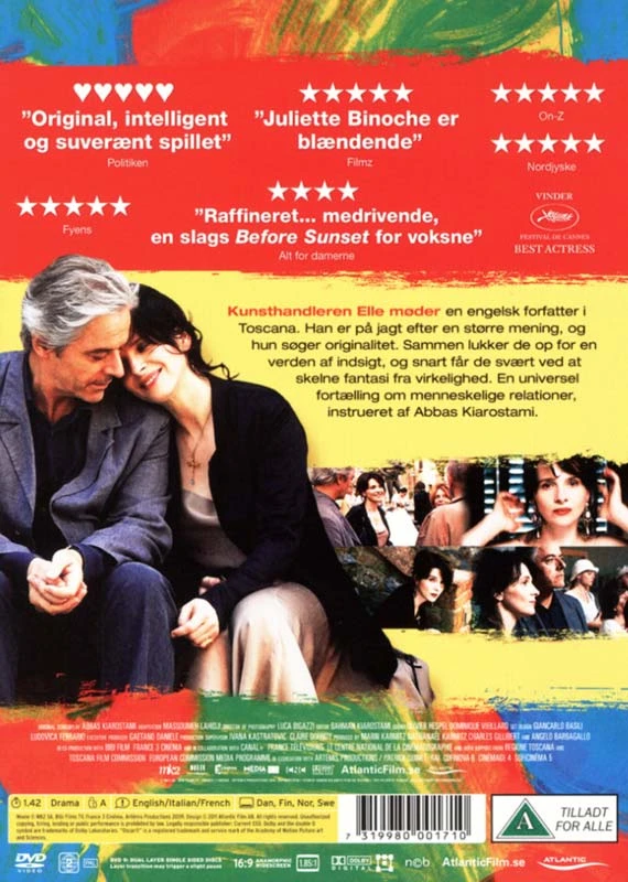 75 „Copy Conforme“ – SUSITIKIMAS TOSKANOJE (Juliette Binoche)