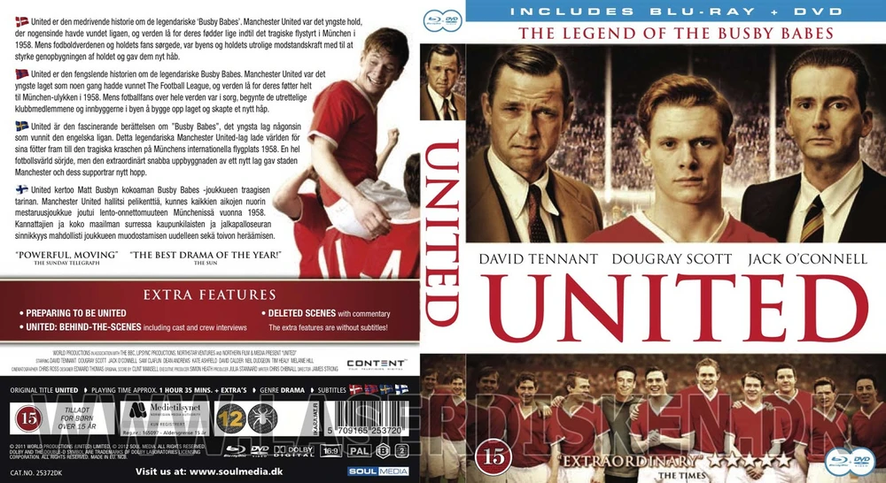 750 UNITED - Busby merginų legenda Blu Ray