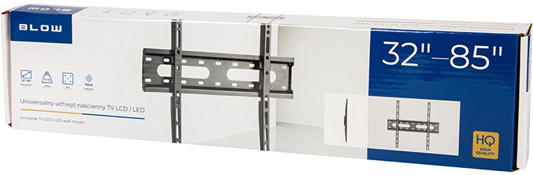 Blow LCD televizoriaus laikiklis HQ 32"-85" Juodas SLIM