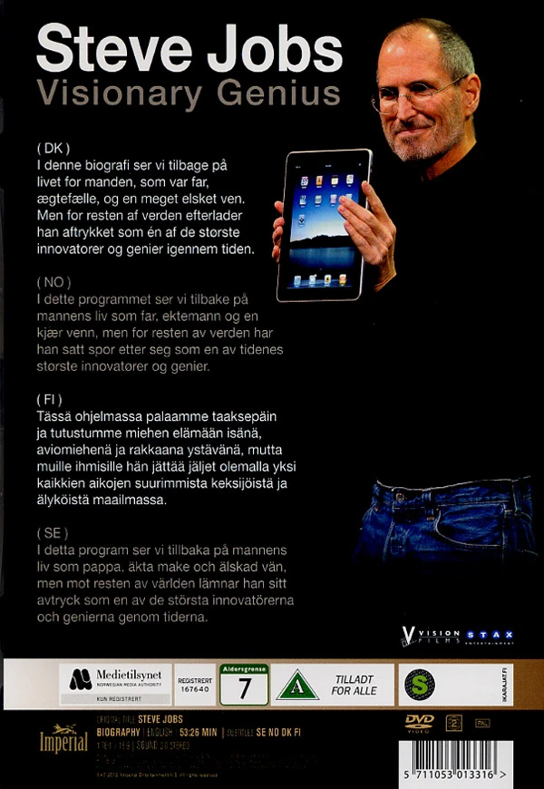 76 Steve'as Jobsas – vizionierius genijus