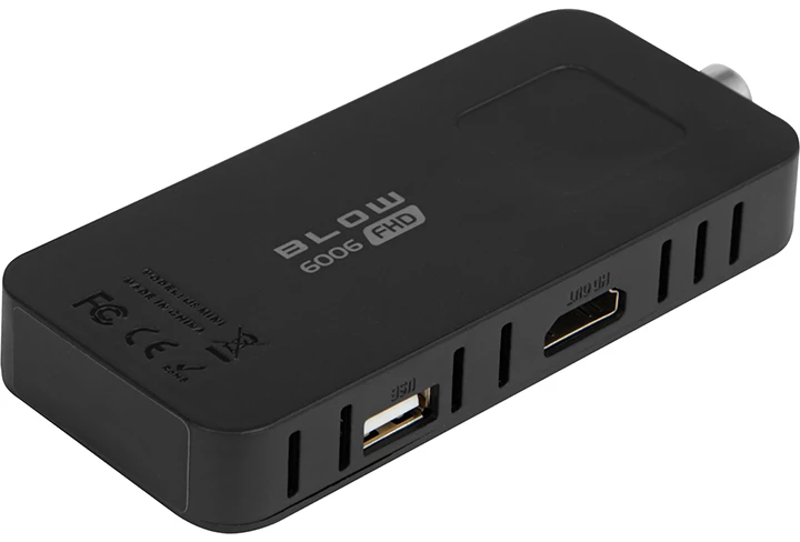 77-021# Dekoderio imtuvas DVB-T2 „Blow 6006FHD“ mini pakuotė