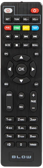 Blow skaitmeninis TV imtuvas DVB-T2 4625FHD H.265 V2
