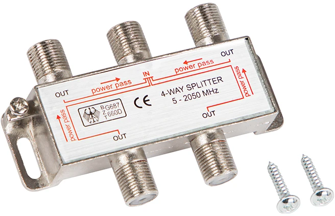 77-218# Skirstytuvas f:gn-4gn bzt didelis 5-2050mhz