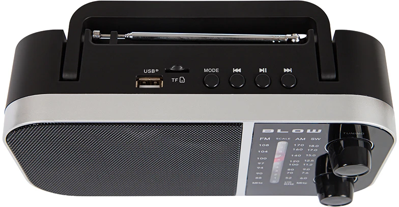 Oem Blow nešiojamas analoginis AM/FM radijas RA6