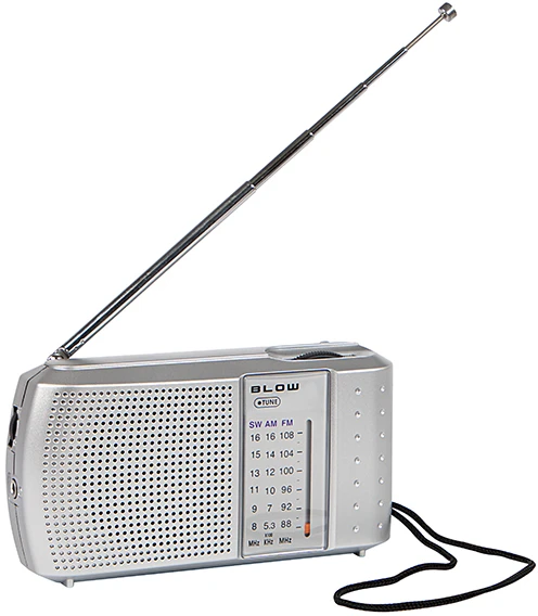 AM/FM BLOW RA7 nešiojamas analoginis radijas