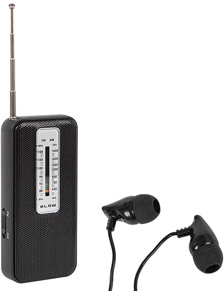 AM/FM BLOW RA8 nešiojamas analoginis radijas