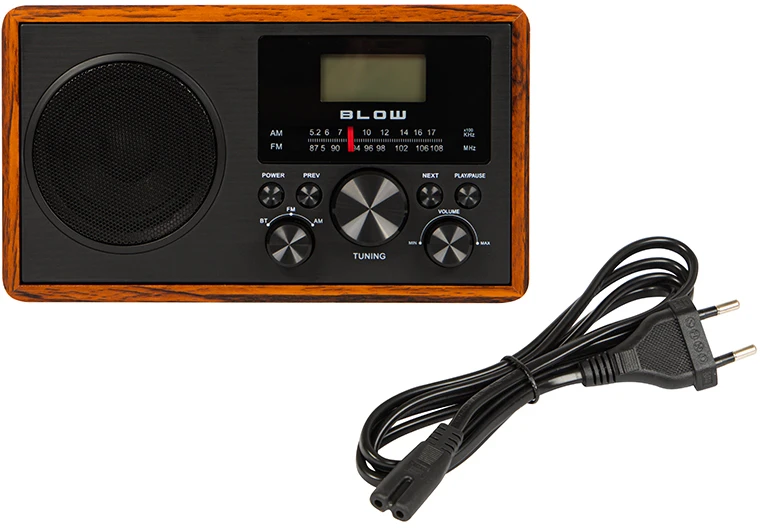 Nešiojamas analoginis AM/FM radijas BLOW RA9 V.2