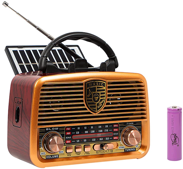 AM/FM BT BLOW RA10 nešiojamasis saulės analoginis radijas