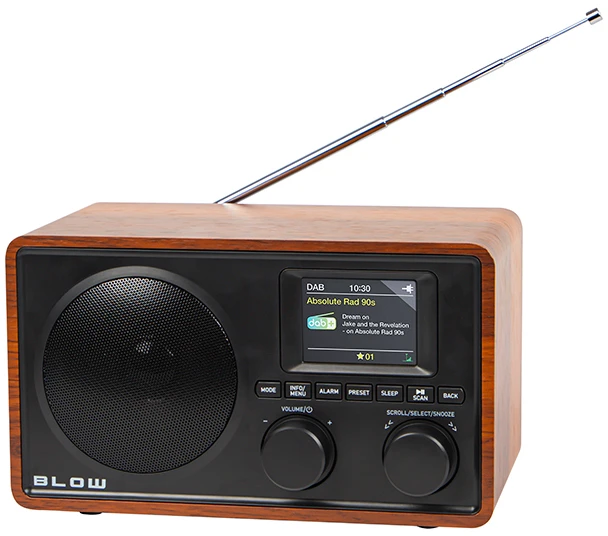 Virtuvės radijas FM/DAB+ BLOW RK5 BT juodas