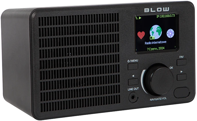 BLOW RI1 nešiojamas interneto radijas