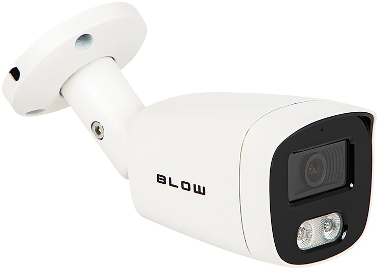 IP kamera BLOW 8MP BL-I8HL28BWM/PoE balto vamzdelio mikrofonas HybridLight