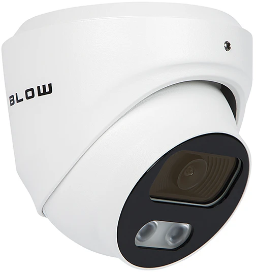 IP kamera BLOW 8MP BL-I8HL28TWM/PoE 2.8 mm balto kupolo HybridLight