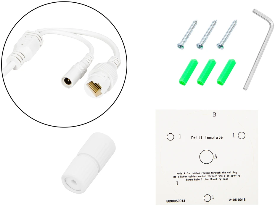 BLOW 8MP IP kamera BL-I8HL28BBM/PoE grafito vamzdinis mikrofonas HybridLight