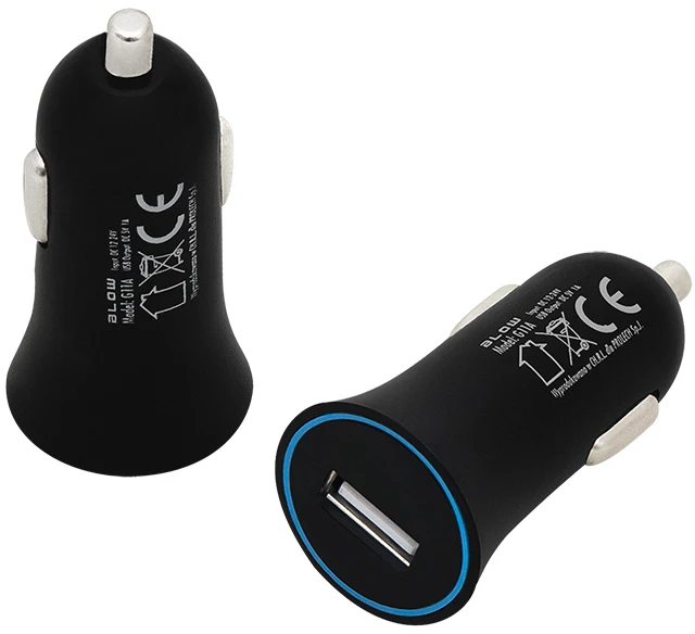 BLOW automobilinis įkroviklis 5V 1A 1xUSB
