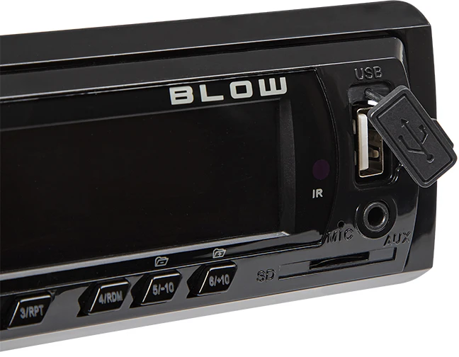 Automagnetola BLOW 78-269 radijas AVH-8624 MP3/USB/SD/MMC/BLUETOOTH + REMOTE