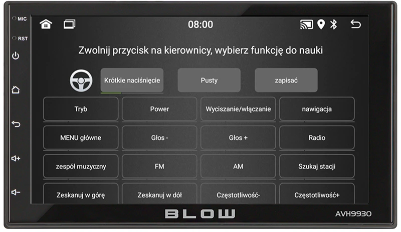 Automagnetola Radijas BLOW AVH-9930 2DIN 7" GPS Android