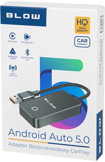 Belaidis CarPlay / AndroidAuto 5.0 CarConnect adapteris yra universalus BLOW