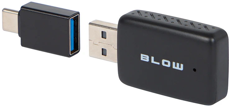 BLOW mini PRO adapteris su USB-C keitikliu