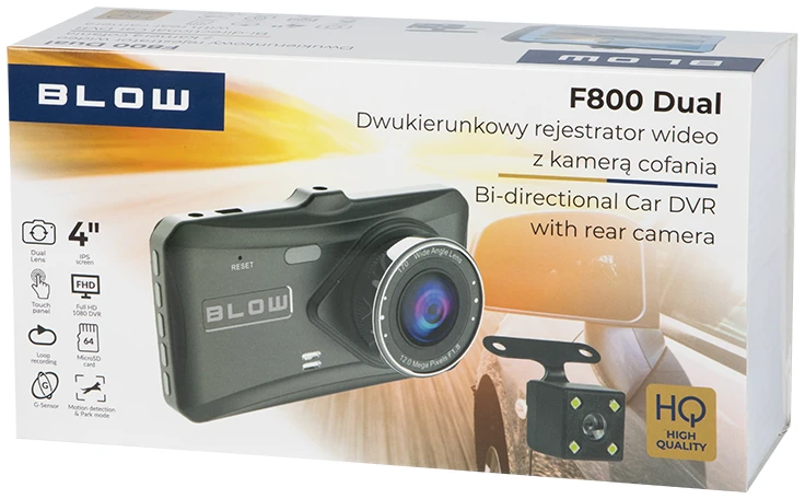 Vaizdo įrašymo įrenginys BLACKBOX DVR F800BLOW
