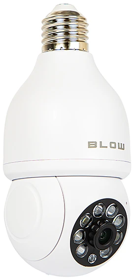 BLOW WiFi kamera Tuya 3MP lemputė T-833, besisukanti PTZ