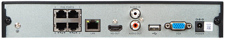PoE stebėjimo rinkinys BLOW 4x8MP 2TB BL-KI8B4/PoE/2TB 4x 8MP kameros HDD2TB diskas