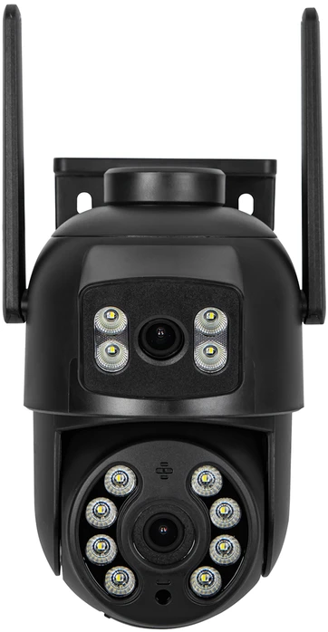 BLOW WiFi dviejų objektyvų 6MP kamera I-305 ICSEE juoda
