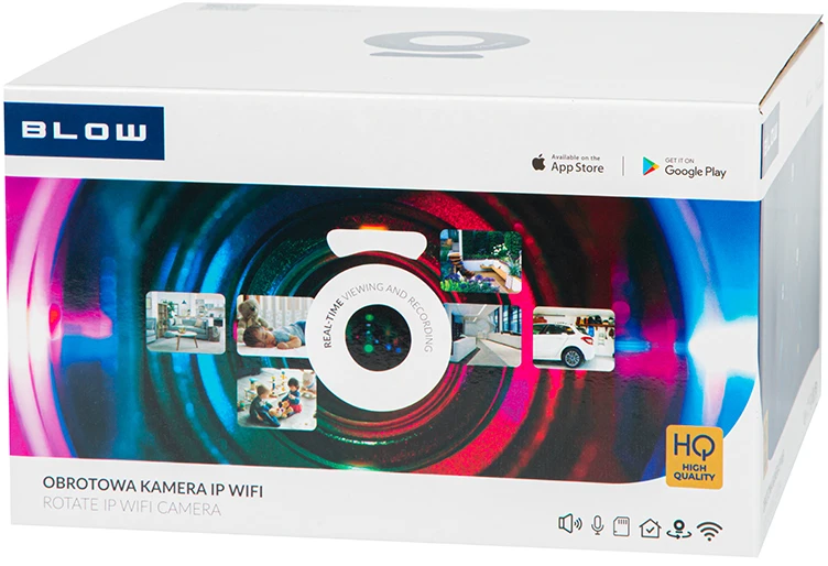 Kamera BLOW WiFi H-323 PTZ megafonas 3 MP