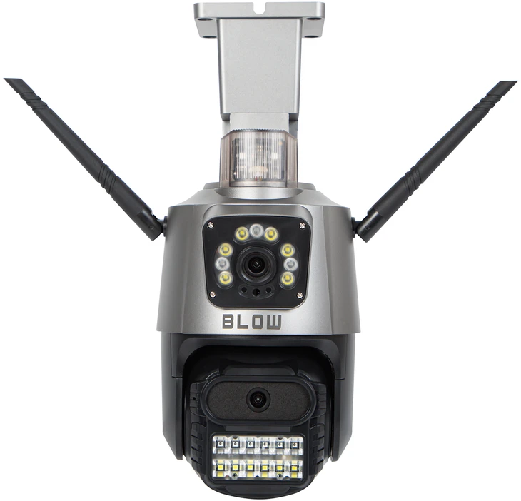 BLOW 4G PTZ 3MP+3MP V-PT62 dviejų objektyvų pasukama kamera