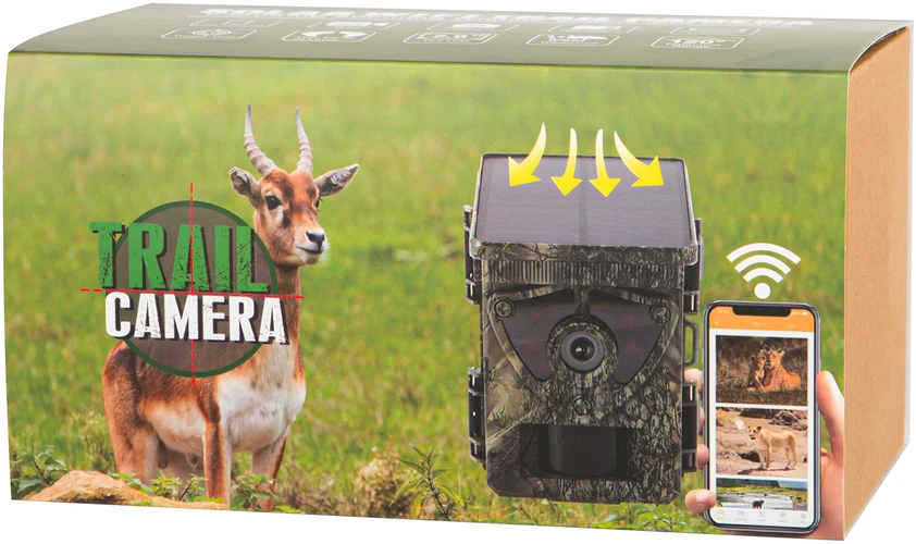 BLOW KM800W WiFi medžioklės kamera su saulės baterija