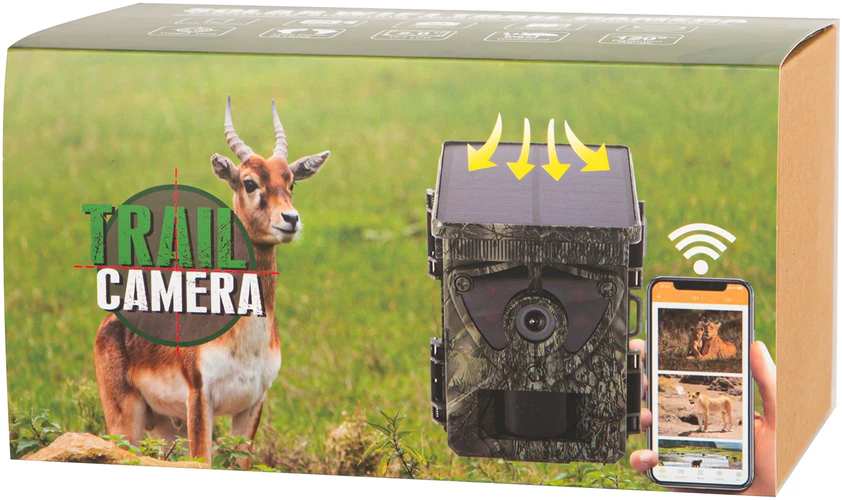BLOW KM800W WiFi medžioklės kamera su saulės baterija