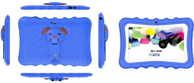 Planšetė KidsTAB7 V2 BLOW 4/32GB mėlynas dėklas 2MP