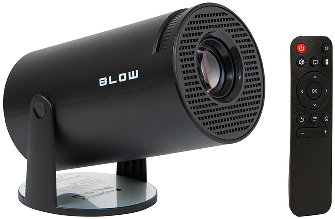 BLOW AndroidTV HD Cinema Juodas nešiojamas projektorius