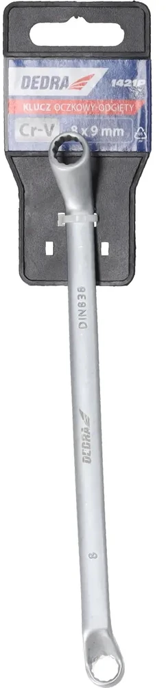 Dedra Raktas kilpinis lenktas 8x9mm CrV