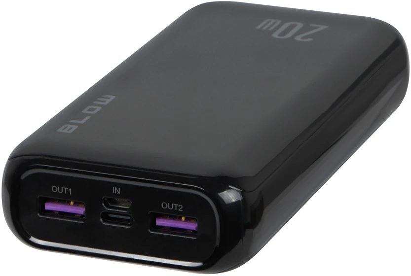 Blow Išorinė baterija 20000mAh PD PB20F JUODA