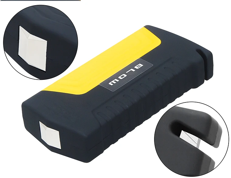 81-201# Power Bank BLOW 5900804089513 (12800mAh, USB 2.0, juodos spalvos)